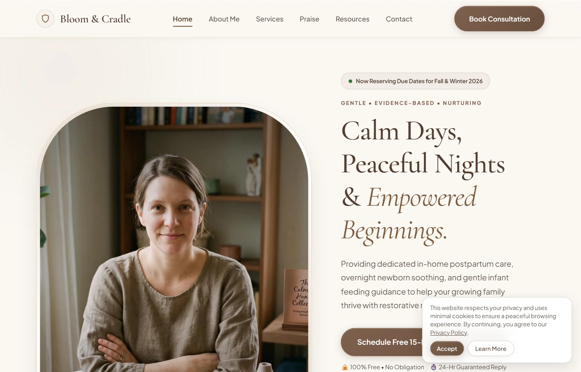 Bloom & Cradle Doula Care Live Preview